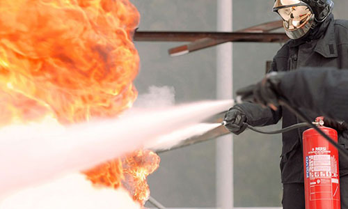 Lucha contra incendios